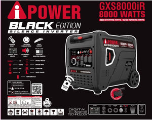 A-IPOWER BLACK EDITION GXS8000iR | INVERTER | 8000 WATTS |
