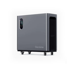 COMBO Gendome Home 3000 | 3,072 Wh / 3,000 W + Placa portátil de 200 Watts + Transfer Manual (Sub Panel) + Instalación*)