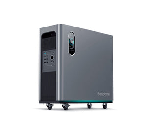 COMBO Gendome Home 3000 | 3,072 Wh / 3,000 W + Placa portátil de 200 Watts + Transfer Manual (Sub Panel) + Instalación*)