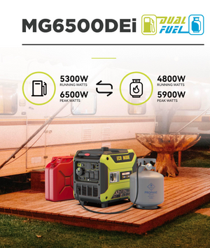 GreenMagic MG6500DEi Dual Fuel