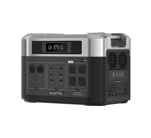 OUKITEL COMBO BP2000 + B2000 | 2048Wh / 2200W + Expansión B2000 de 2,048Wh + Placa solar de 200w.