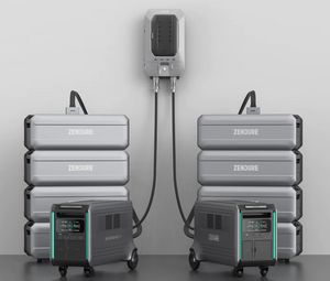 Batería Zendure SuperBase V 6.4KWh | 6438Wh + Placa Solar 400W.