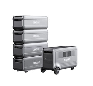Batería Zendure SuperBase V 4.6kw | 4608 Watts horas | 120V/240V, 3800W☀️♻️ | (Perfecto para apagones en apartamentos, casa, condominios, camping).