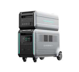 Batería Zendure SuperBase V 6.4KWh | 6438Wh + Placa Solar 400W.