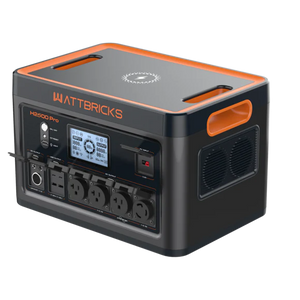 WATTBRICKS H2500PRO | 2048Wh + Placa Solar de 200W