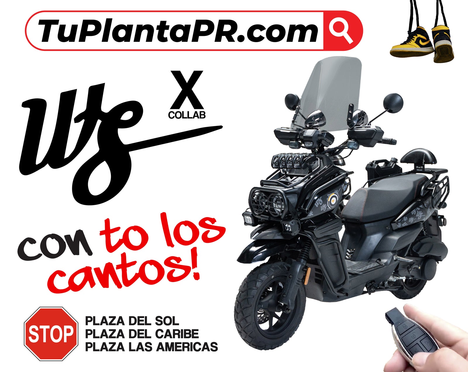 Motora 150cc | Tu Planta PR & Wilson's Stuff Collab