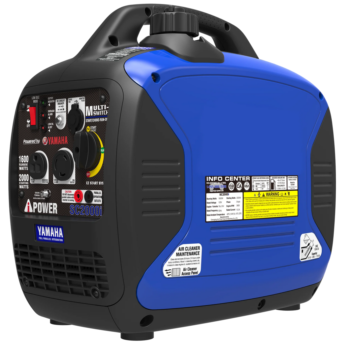 Generador Inverter A-iPower SC2000iV Yamaha 2000W