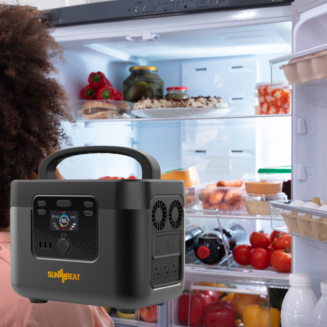 SunBeat GO UPS 1200W 1050Wh(Enow) + Placa de 100w (Perfecto para apartamentos o condominios)