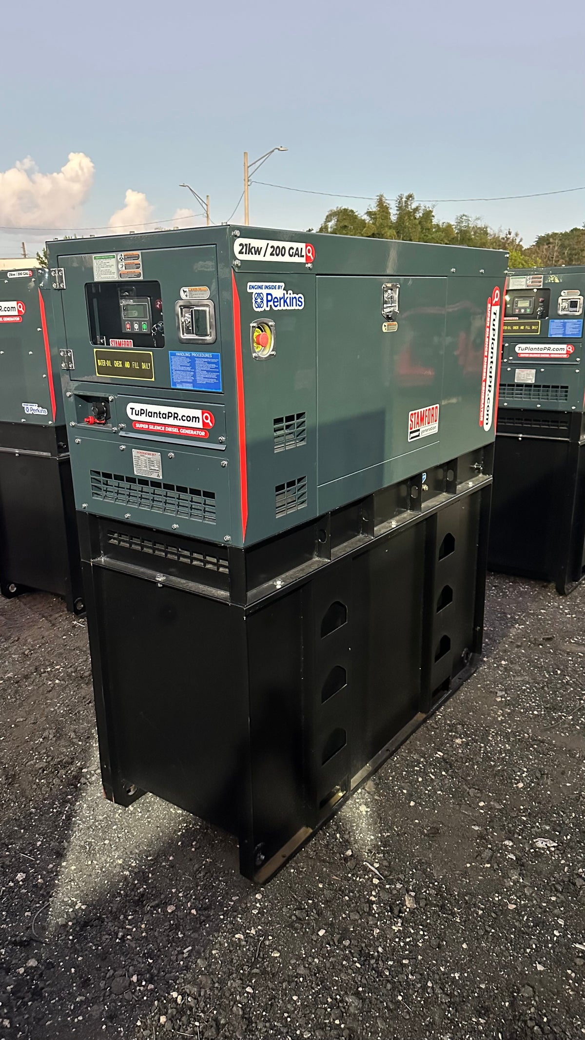 GENERADOR Perkins PK-21 DIESEL | 200 galones