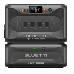COMBO BLUETTI Apex 300 con batería de expansión B300K de 5529.6Wh