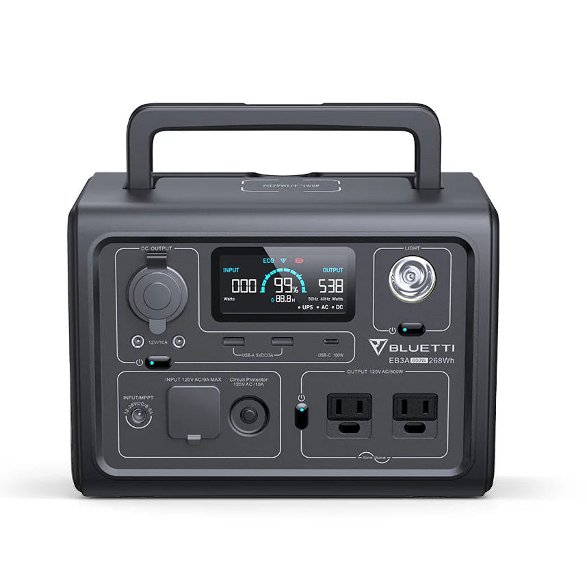 BLUETTI EB3A | 600W / 268Wh