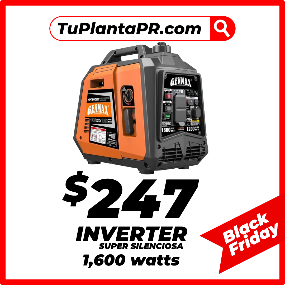 BLACK FRIDAY🔴 | GENMAX GEN4600D | Inverter | 1600 Watts