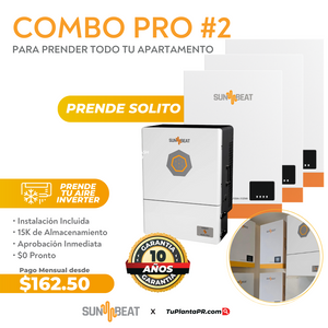 Combo #2 | SUNBEAT PRO PARA PRENDER TODO TU APARTAMENTO HASTA TU AIRE ACONDICIONADO