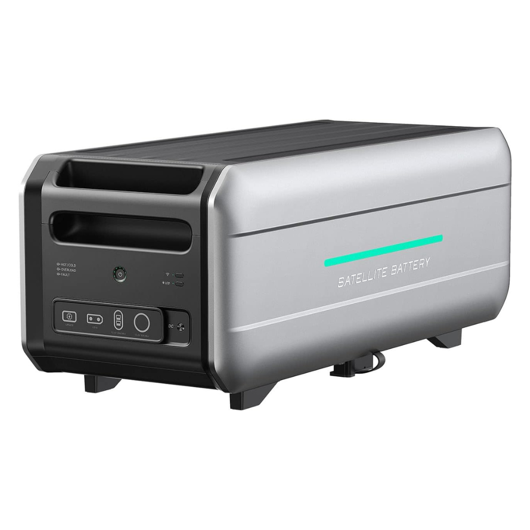 Zendure Satellite Battery 6,438Wh | LiFePO4 | 120V/240V, 3800W ☀️♻️ | (Batería para ampliar el modelo ZDSATB6400 Zendure hasta 64KWh).