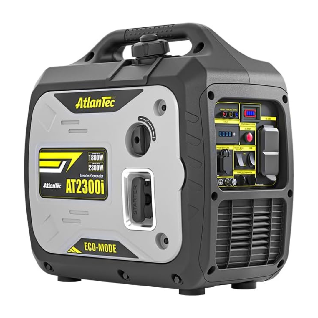 Atlantec AT2300i | Generador Inverter de 2300 Watts de pico / 1,800W funcionamiento