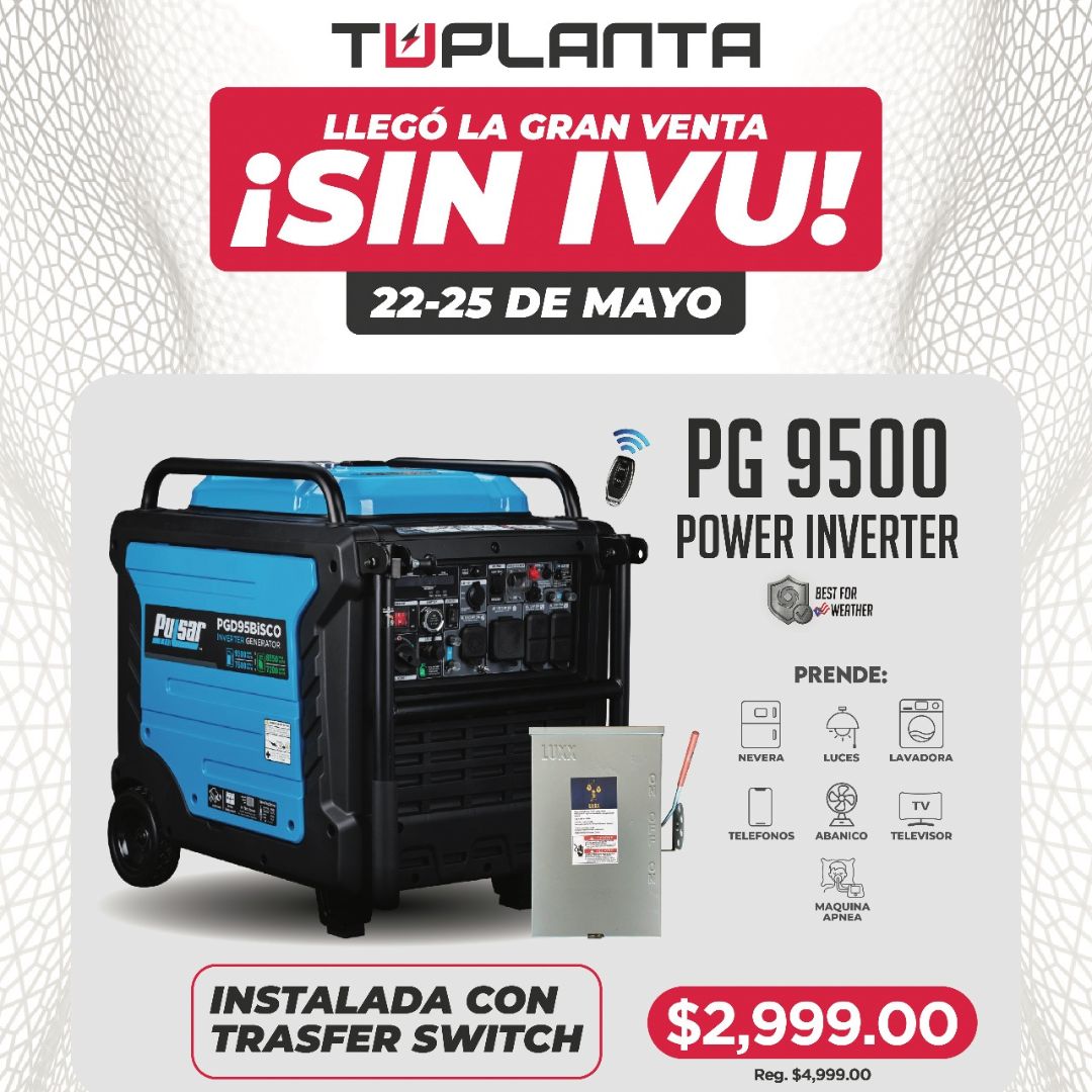 Pulsar Trifuel | inverter | 9500 watts