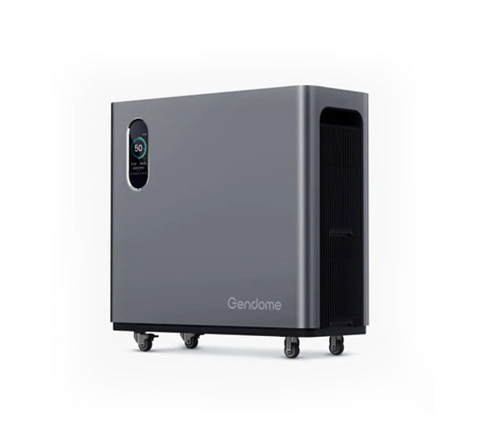 COMBO Gendome Home 3000 | 3,072 Wh / 3,000 W + Placa portátil de 200 Watts + Transfer Manual (Sub Panel) + Instalación*)