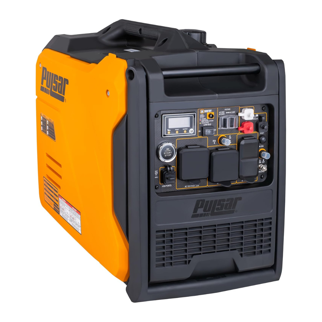 Pulsar NEX60BiSRCO | DUAL 6,000/5,400 Watts "Inverter" prende por botón y "Beeper"