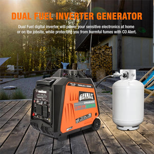 GENMAX GM4600IAEDC DUAL | 4,600 Watts/3,800 Watts de potencia
