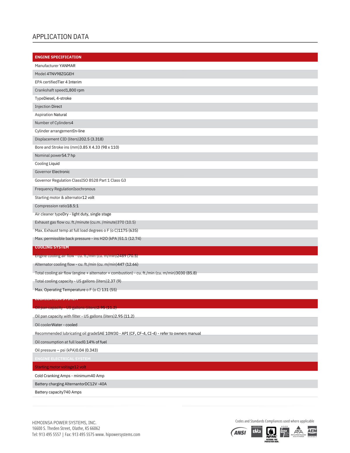 GENERADOR HIPOWER YANMAR DIESEL HY-40 | 40 KVA | 40KW | ALTERNADOR STAMFORD