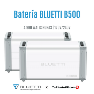 COMBO #1 BLUETTI | PARA PRENDER TODO TU APARTAMENTO CON 9,920 Wh DE ALMACENAMIENTO