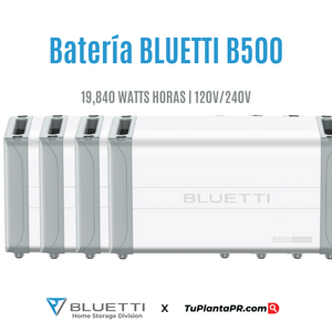 COMBO #3 BLUETTI | PARA PRENDER TODO TU APARTAMENTO CON 19,840 Wh DE ALMACENAMIENTO