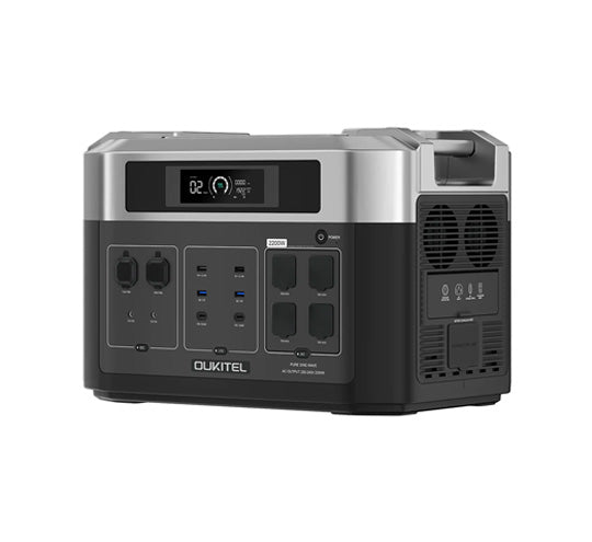 Oukitel BP2000 Solar Generator | 2048Wh/2200W (Perfecto para apartamentos o condominios)