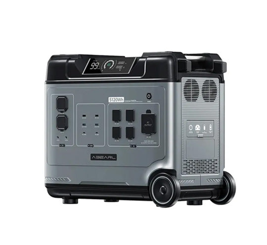 OUKITEL P5000 Portable Power Station | 2200W/5120Wh |  Batería solar LiFePO4 | (Perfecto para apartamentos o condominios)