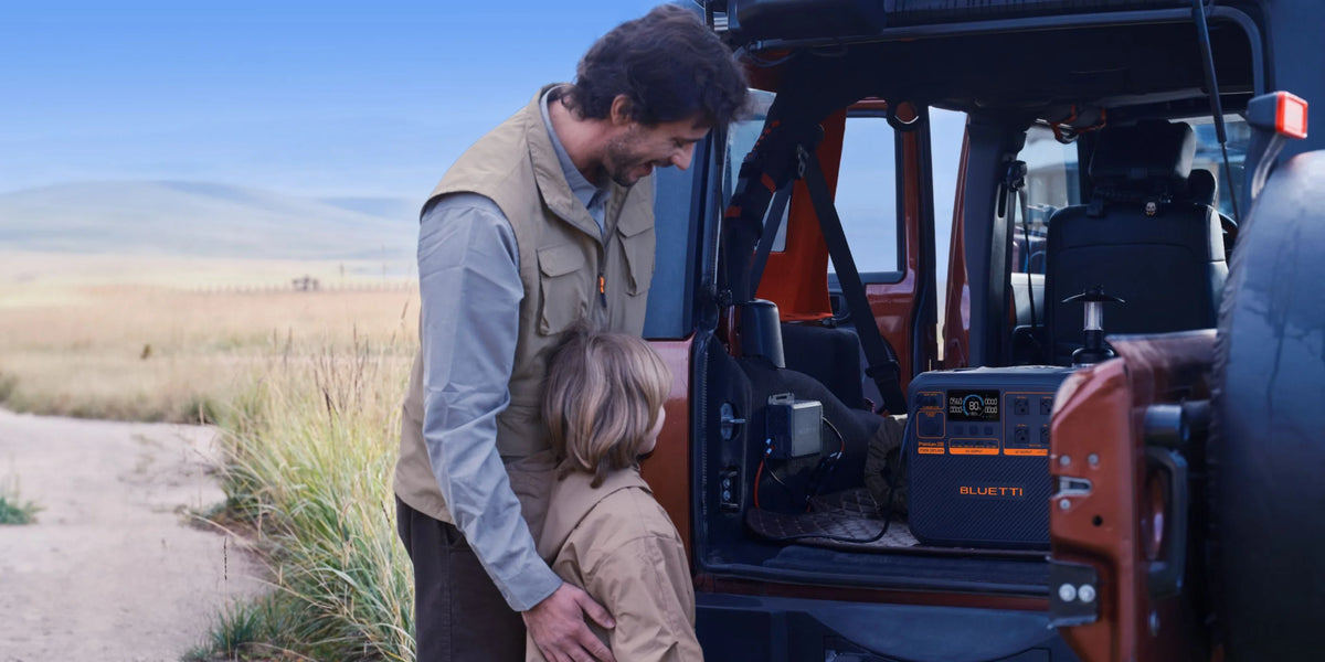 BLUETTI Premium 200 V2 | 2,073.6Wh + Placa de 100 Watts