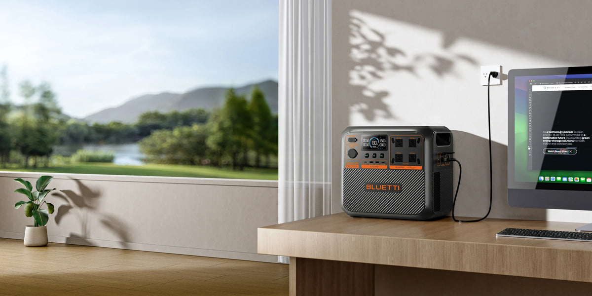 BLUETTI Premium 200 V2 | 2,073.6Wh + Placa de 100 Watts