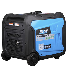 Pulsar PGDA70BiSCO | Inverter | Dual-Fuel | 7250-Watt peak / 6000-Watt Running (gasolina).