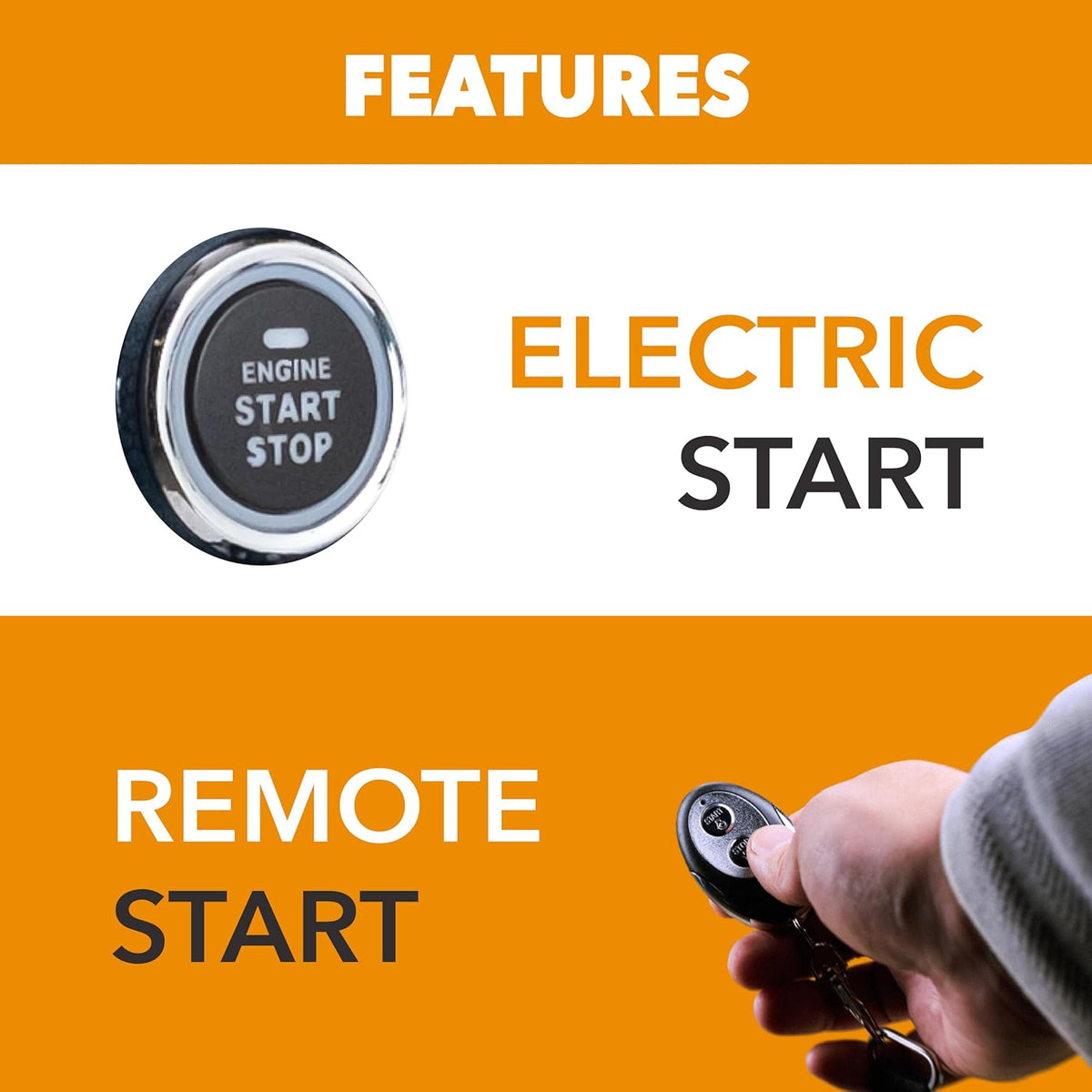 Pulsar NEX60BiSRCO | DUAL 6,000/5,400 Watts "Inverter" prende por botón y "Beeper"