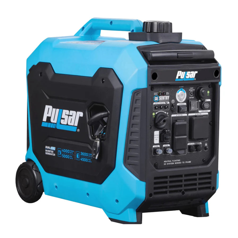 Pulsar PG5000BiSRCO | Inverter | Dual-Fuel | 5000-Watt peak / 4000-Watt Running (gasolina).