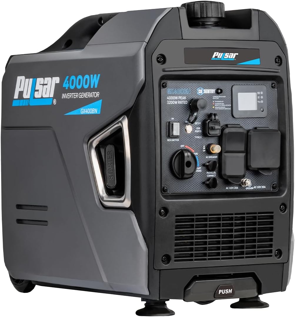 Pulsar 4000 watt inverter generator sales