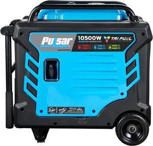 Pulsar PGD105TiSCO | Trifuel "Inverter" 10,500w/8,500W prende por botón y "Beeper"