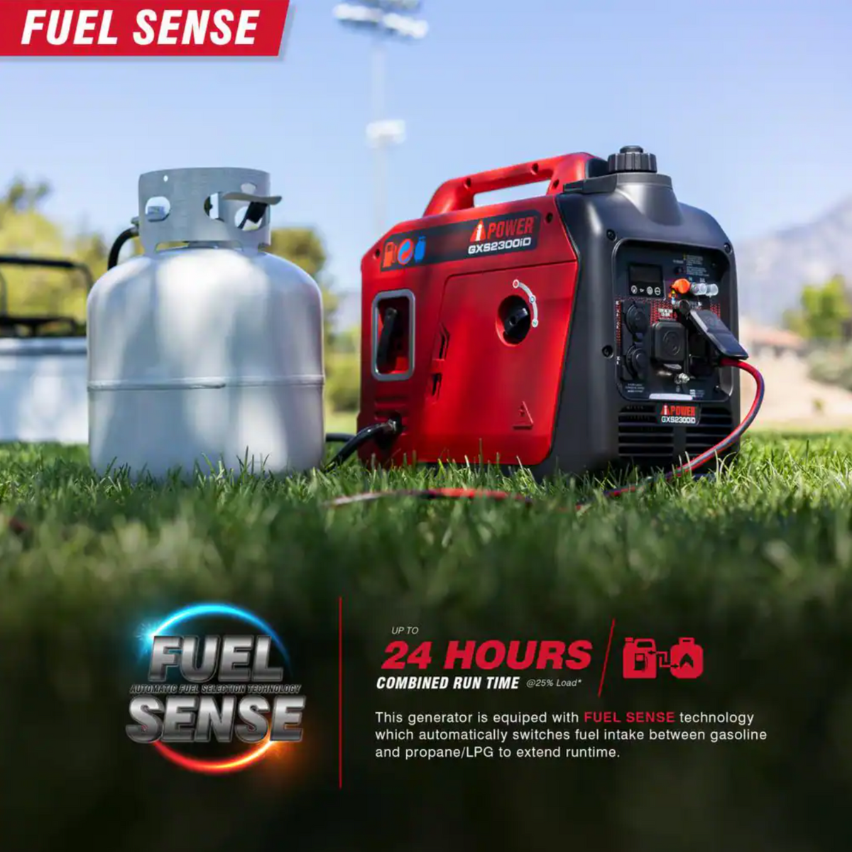 GXS2300iD-A-iPowerDual-FuelInverter