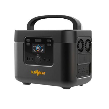 SunBeat GO UPS 1200W 1050Wh(Enow) + Placa de 100w (Perfecto para apartamentos o condominios)