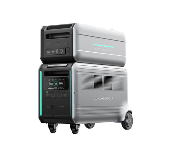Batería Zendure SuperBase V 6.4KWh | 6438Wh + Placa Solar 400W.