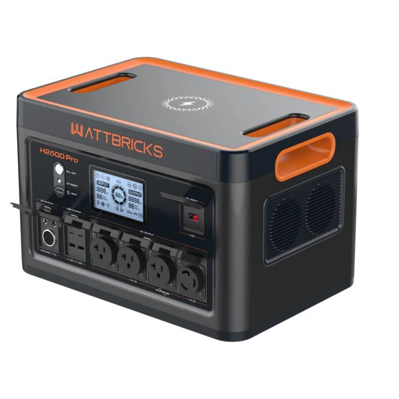 WATTBRICKS H2500PRO | 2048Wh + Placa Solar de 200W