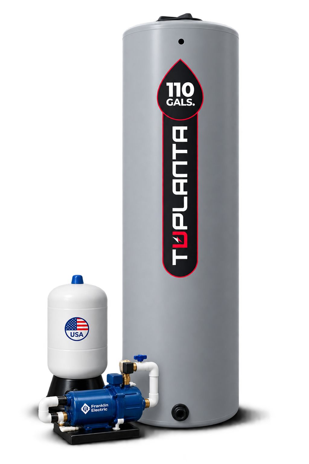Cisterna Polietileno 4 layer 110 Gal | Instalada con Home by Tu Planta | G-110