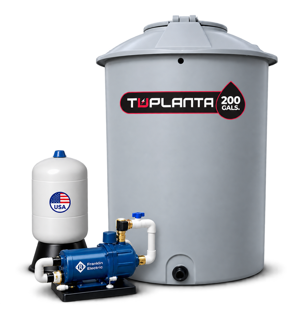 Cisterna Polietileno 4 layer 220 Gal | Instalada con Home by Tu Planta | G-220