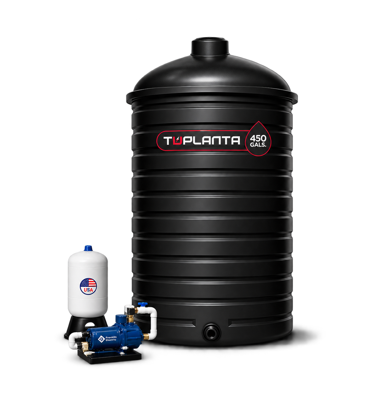 Cisterna G450 | Instalada con Home by Tu Planta | 450 galones