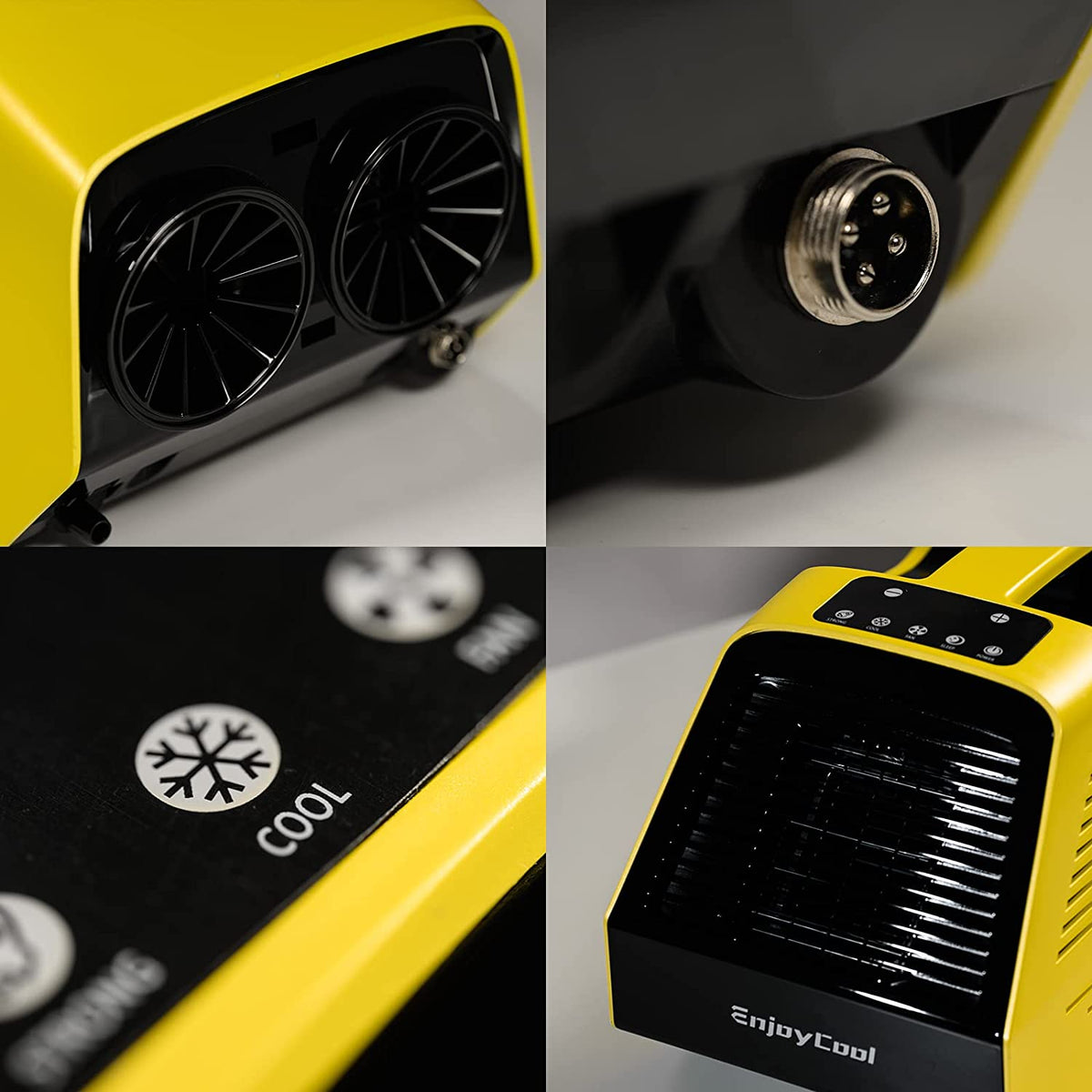 Enjoy Cool Power by Panasonic | Aire acondicionado portátil más ligero del mercado. 24 V, 220 W | No Incluye batería ni placa solar.