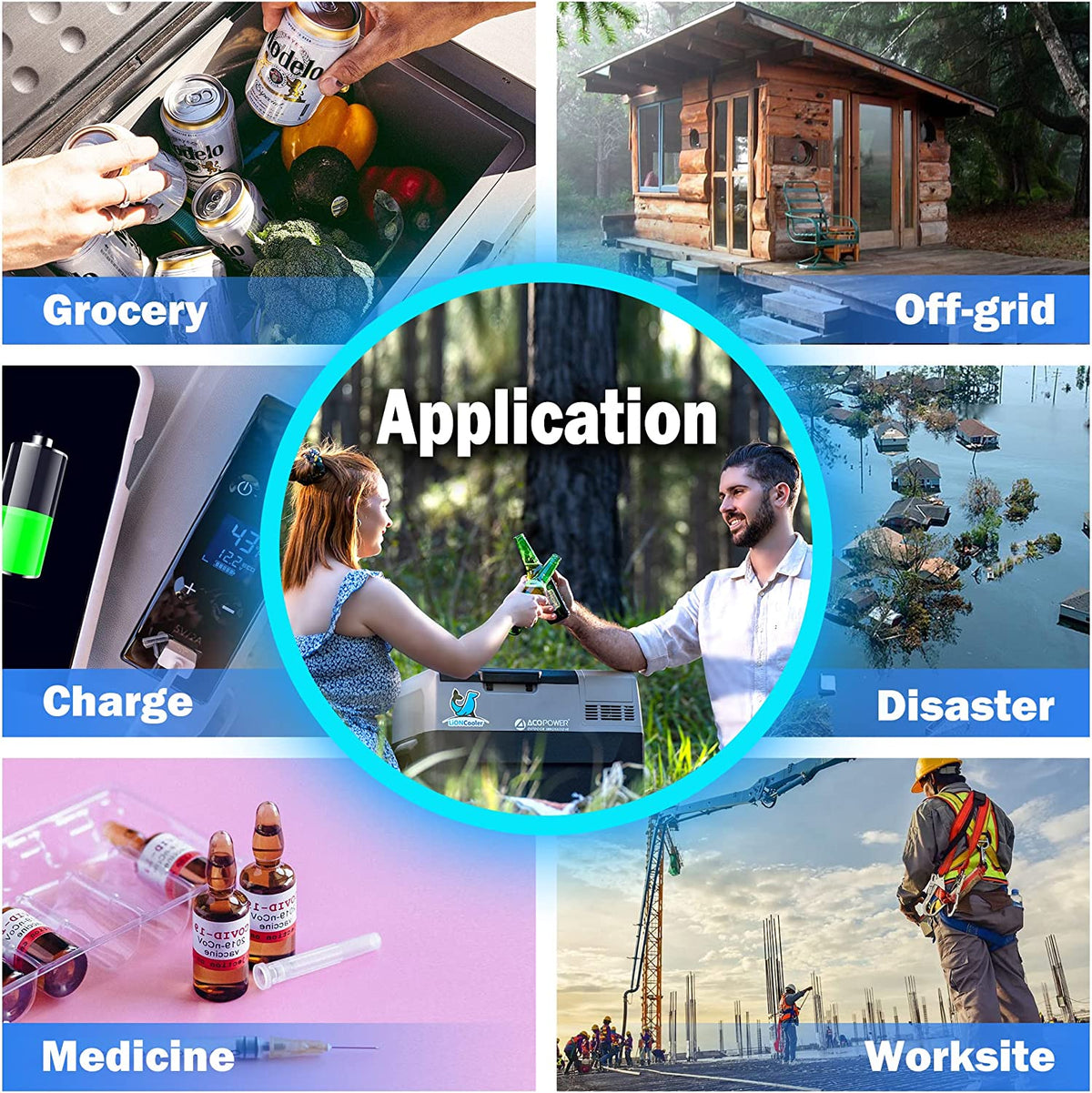 Lucas 🌤Solar Cooler | P50L (50 Litros)