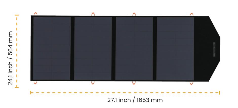 PLACA SOLAR TIPO MALETÍN ☀️ 200 Watts