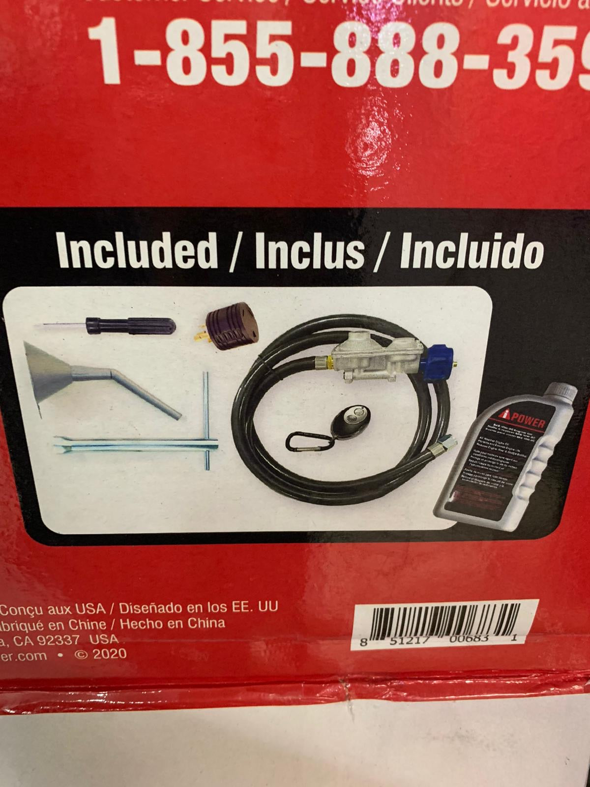 🔺"Pre-Owned" Certificado 🔺 | PRENDE POR BOTÓN o "Beeper" / 𝐀-𝐢𝐏𝐨𝐰𝐞𝐫 3800i-Watt / Super Silenciosa / "Dual Fuel" Gasolina o Gas Propano / (Pre-Owned Certificado con 1 años de garantía)